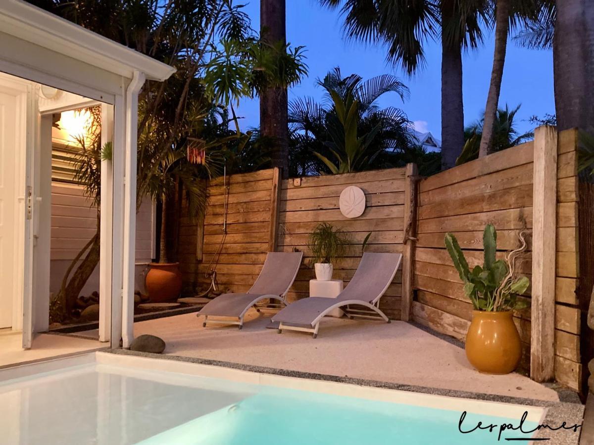 17 Les Palmes - Maison De Charme - Piscine Privee Et Acces Plage Villa แซนต์-อาน ภายนอก รูปภาพ